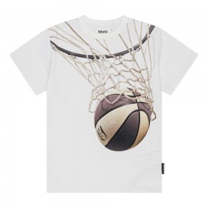 Basket Net Boys' Molo Riley T Shirts Tops | KSA000798