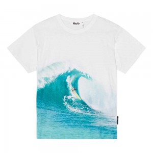 Big Wave Boys' Molo Riley T Shirts Tops | KSA000812