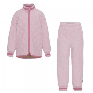 Blue Pink Molo Hatton Fleece Softshell | KSA000162