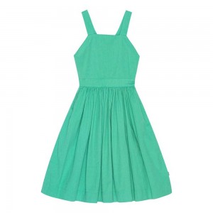 Chalk Green Girls' Molo Ciana Dresses | KSA000288