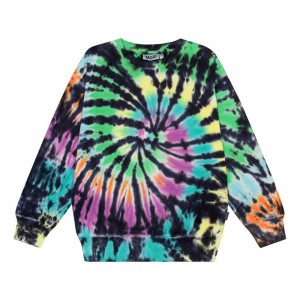 Colourful Dye Boys' Molo Memphis Sweatshirts Cardigans | KSA000744