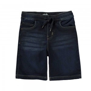 Dark Indigo Boys' Molo Ali Shorts | KSA000734