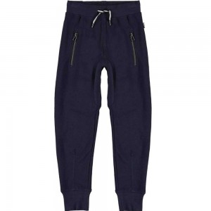 Dark Navy Boys' Molo Ashton Pants & Jeans | KSA000676