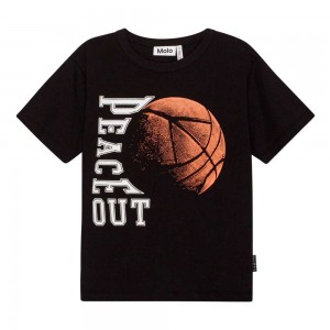 Ember Basket Boys' Molo Riley T Shirts Tops | KSA000804