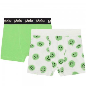 Grass Smiles Boys' Molo Justin 2-pack Underwear Nightwear | KSA000875