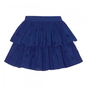 Ink Blue Girls' Molo Brigitte Skirts | KSA000460