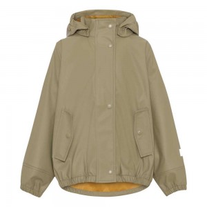 Khaki Green Molo Zan Rainwear | KSA000124