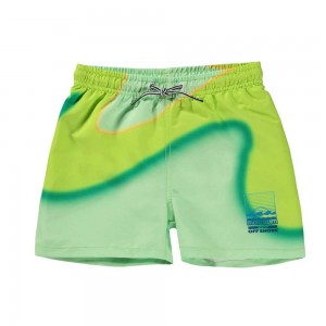 Lime Wave Molo Niko Swimshorts | KSA001173