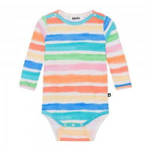 Multi Colours Baby Girl Molo Foss Bodies Babysuits | KSA001267