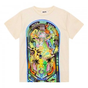 Pinball Light Boys' Molo Riley T Shirts Tops | KSA000793