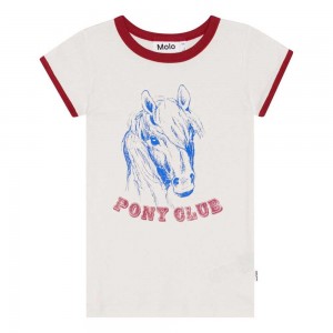 Pony Club Girls' Molo Rhiannon T Shirts Tops | KSA000570