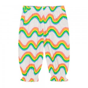 Rainbow Mini Baby Girl Molo Selena Pants Jeans | KSA001368