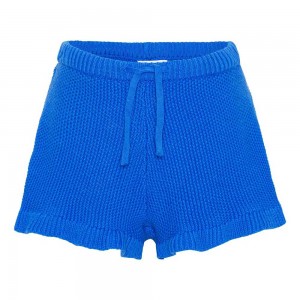 Retro Blue Girls' Molo Aline Shorts | KSA000395