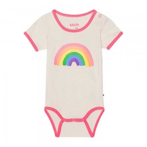 Retro Rainbow Baby Girl Molo Fossie Bodies Babysuits | KSA001284