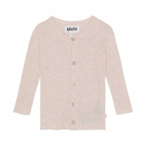 Rose Melange Baby Boy Molo Georgette Sweatshirts Cardigans | KSA001321