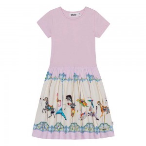 Sea Carousel Girls' Molo Cissa Dresses | KSA000213