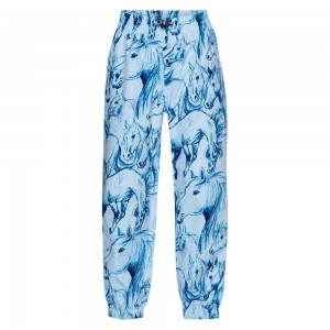 Sky Blue Horses Molo Waits Rainwear | KSA000068