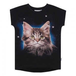 Space Cat Girls' Molo Ragnhilde T Shirts Tops | KSA000567