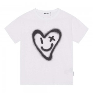 Sprayed Heart Boys' Molo Riley T Shirts Tops | KSA000801