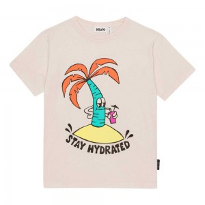 Thirsty Palmtree Boys' Molo Riley T Shirts Tops | KSA000775