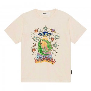 UFO And Dinos Boys' Molo Riley T Shirts Tops | KSA000835