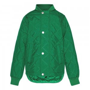 Vivid Green Molo Hallow Fleece Softshell | KSA000146