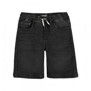 Washed Black Boys' Molo Ali Shorts | KSA000687