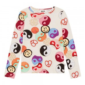 Yin Yang Girls' Molo Rose T Shirts Tops | KSA000558