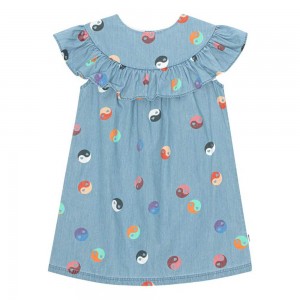 Yin Yang Mini Girls' Molo Celia Dresses | KSA000273