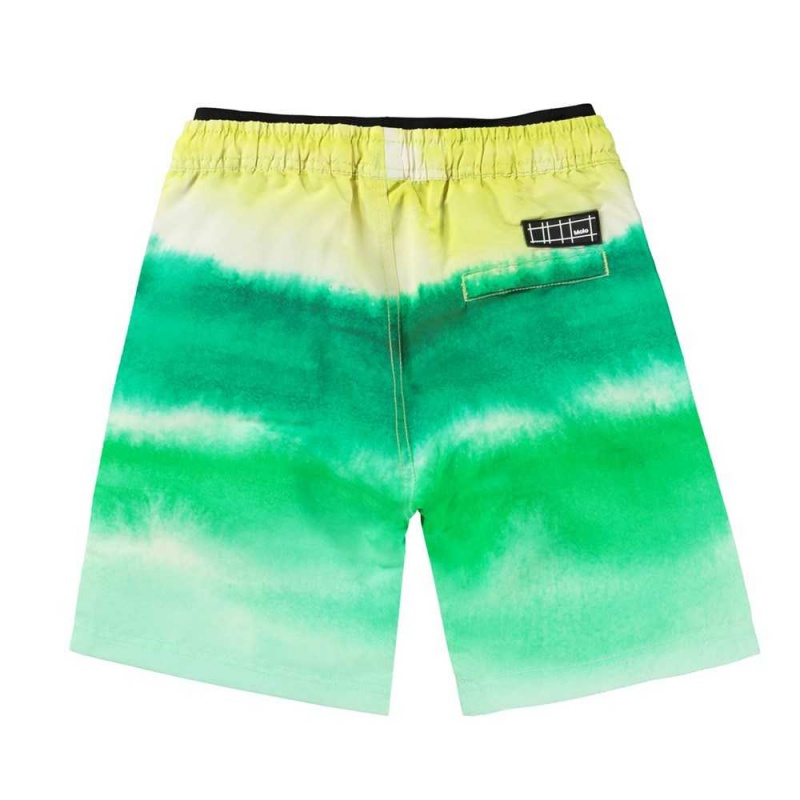 Aqua Green Molo Neal Swimshorts | KSA001168