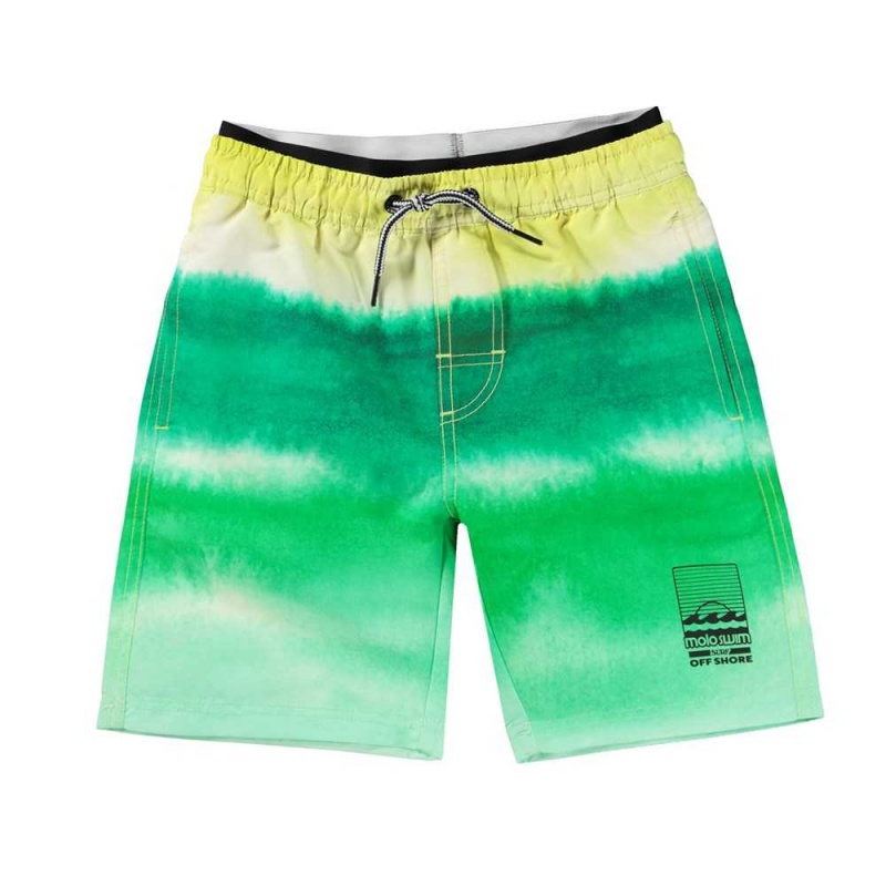 Aqua Green Molo Neal Swimshorts | KSA001168