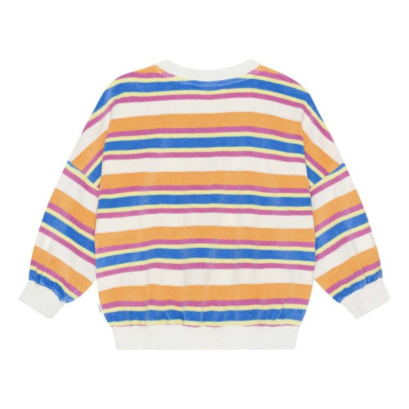 Artist Stripe Girls' Molo Marika Sweatshirts Cardigans | KSA000474