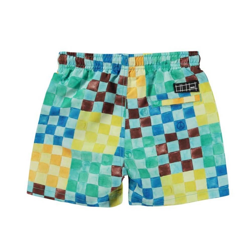 Big Check Molo Niko Swimshorts | KSA001105