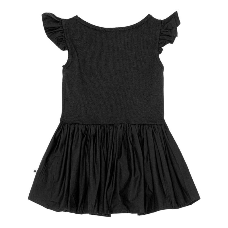 Black Baby Girl Molo Cimi Dresses | KSA001303