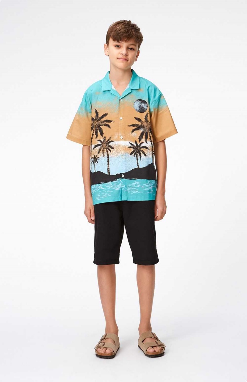 Black Boys' Molo Alan Shorts | KSA000706