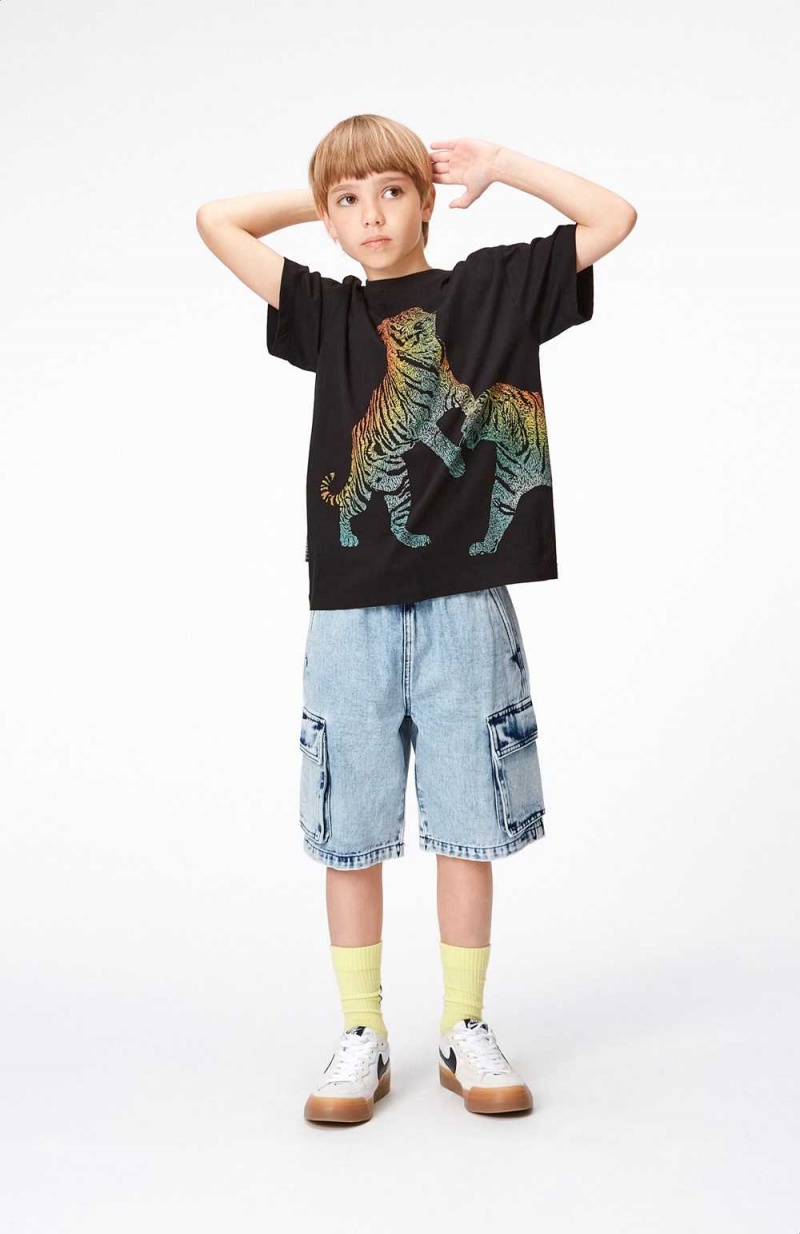 Black Boys' Molo Rubin T Shirts Tops | KSA000794