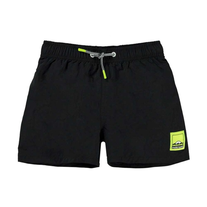 Black Molo Niko Solid Swimshorts | KSA001156