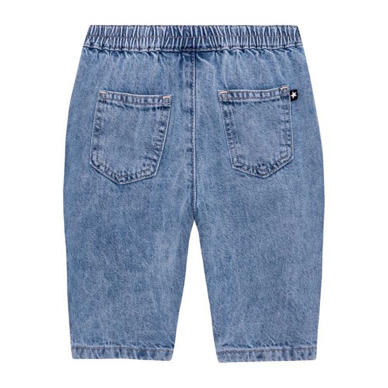 Bleach Denim Baby Boy Molo Sois Pants Jeans | KSA001340