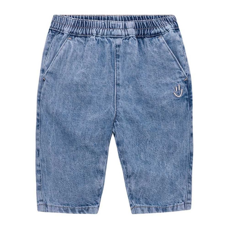 Bleach Denim Baby Boy Molo Sois Pants Jeans | KSA001340