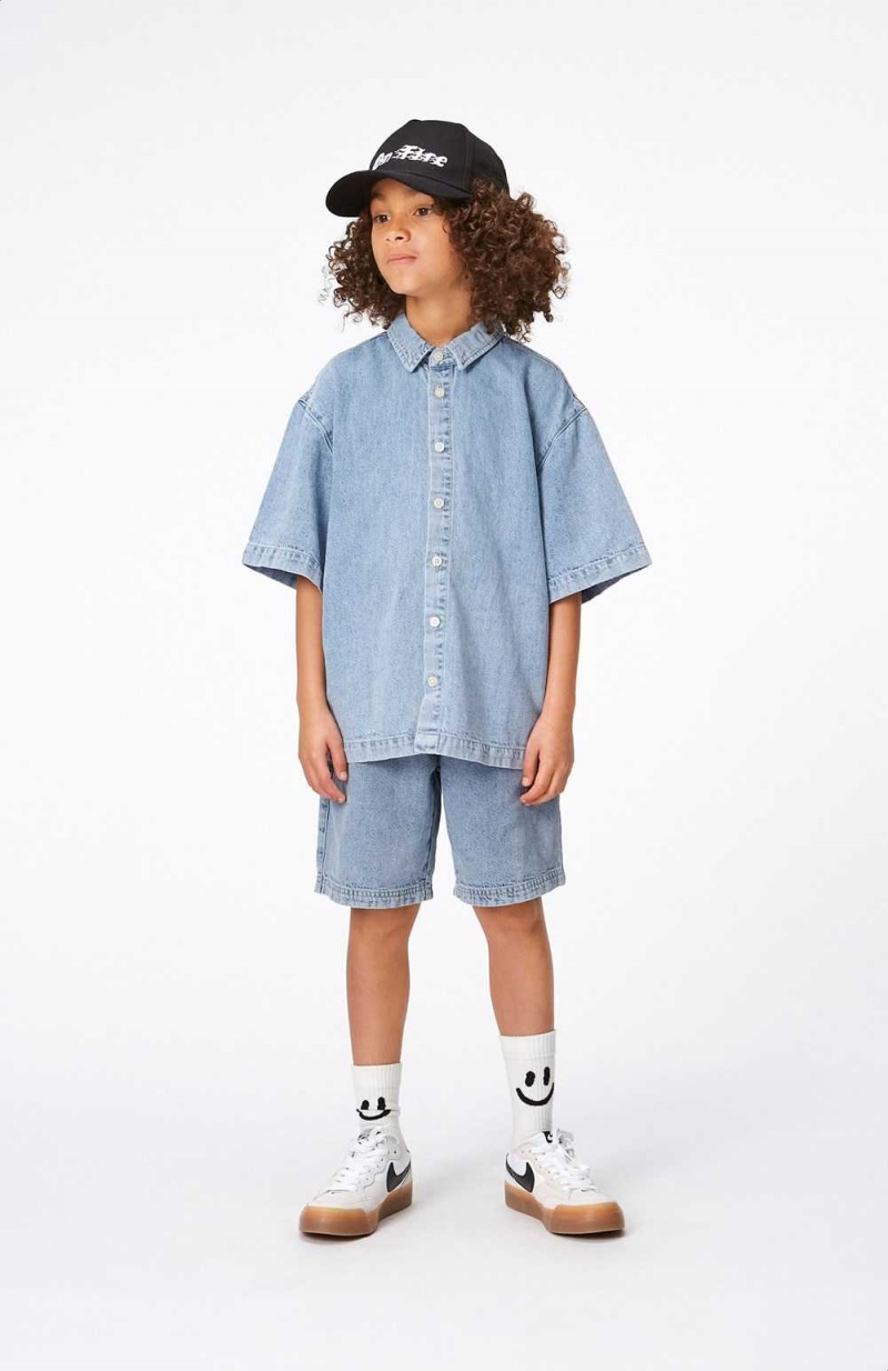 Bleach Denim Boys' Molo Avart Shorts | KSA000700