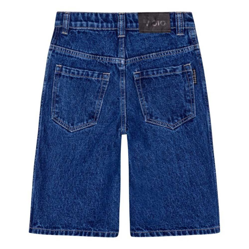 Blue Denim Boys' Molo Alpha Shorts | KSA000732