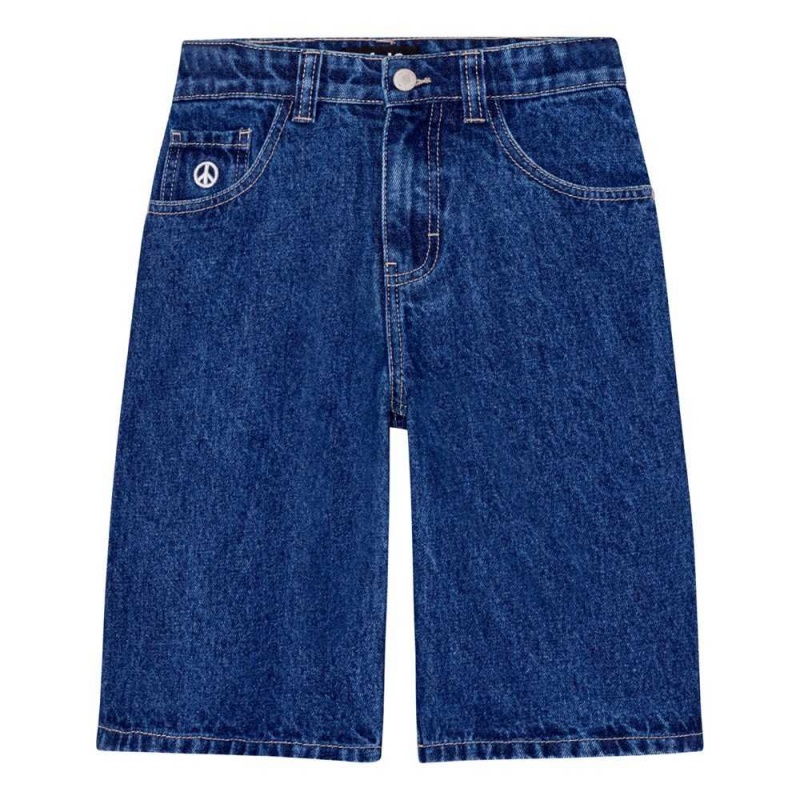 Blue Denim Boys\' Molo Alpha Shorts | KSA000732