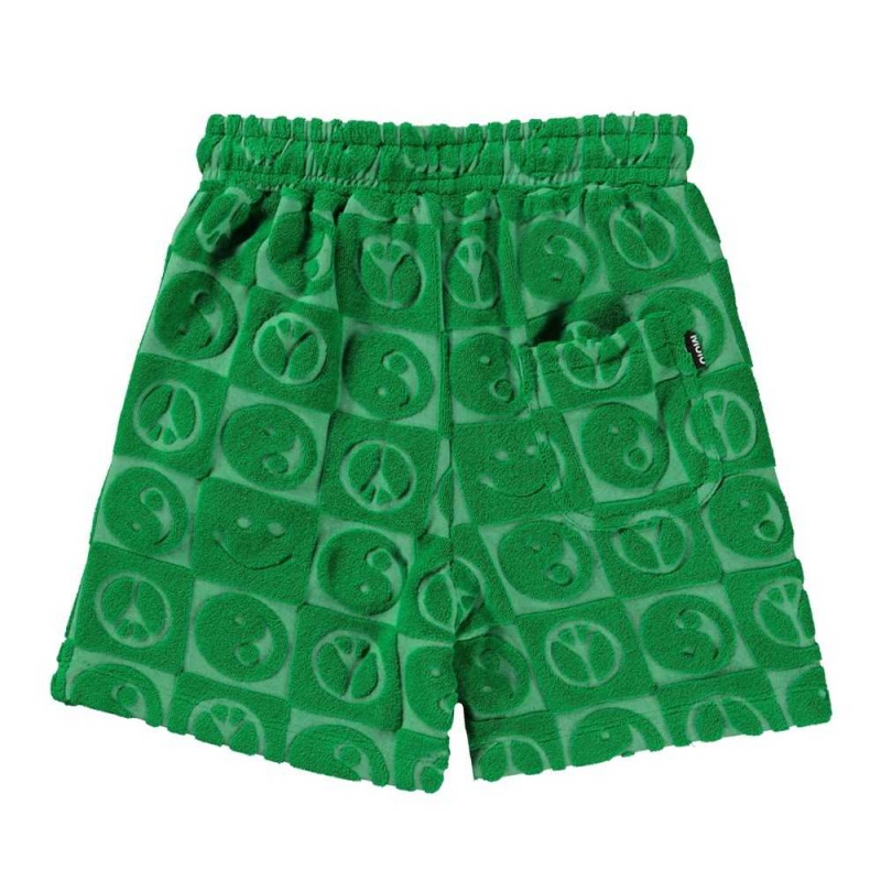 Bright Green Molo Abay Shorts | KSA001026