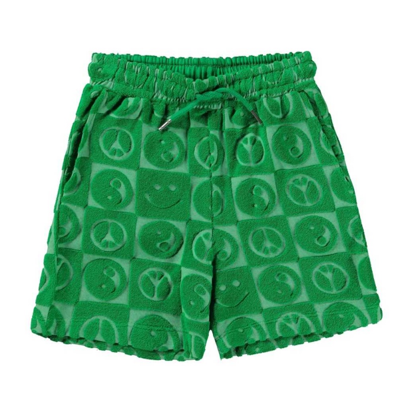 Bright Green Molo Abay Shorts | KSA001026