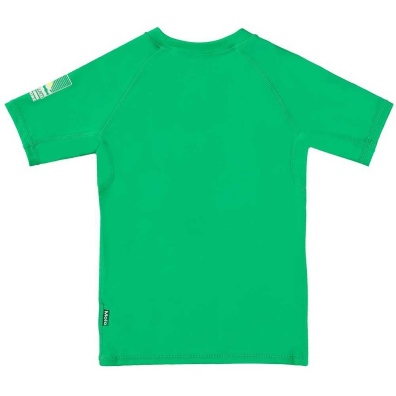 Bright Green Molo Neptune Rash guards | KSA001070