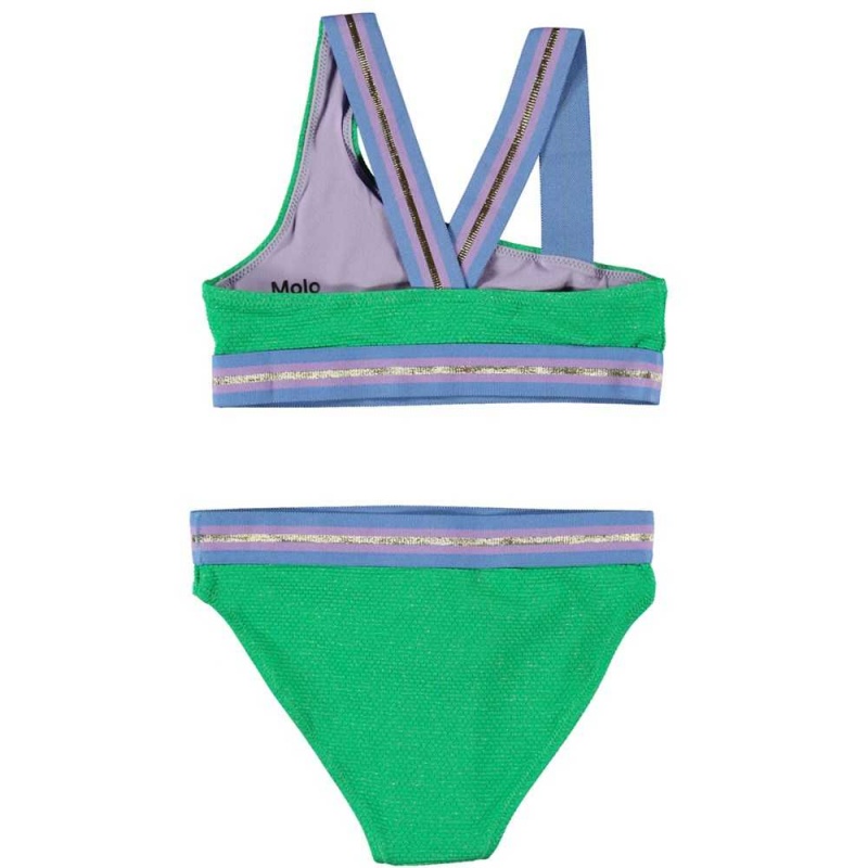 Bright Green Molo Nicola Bikinis | KSA001034