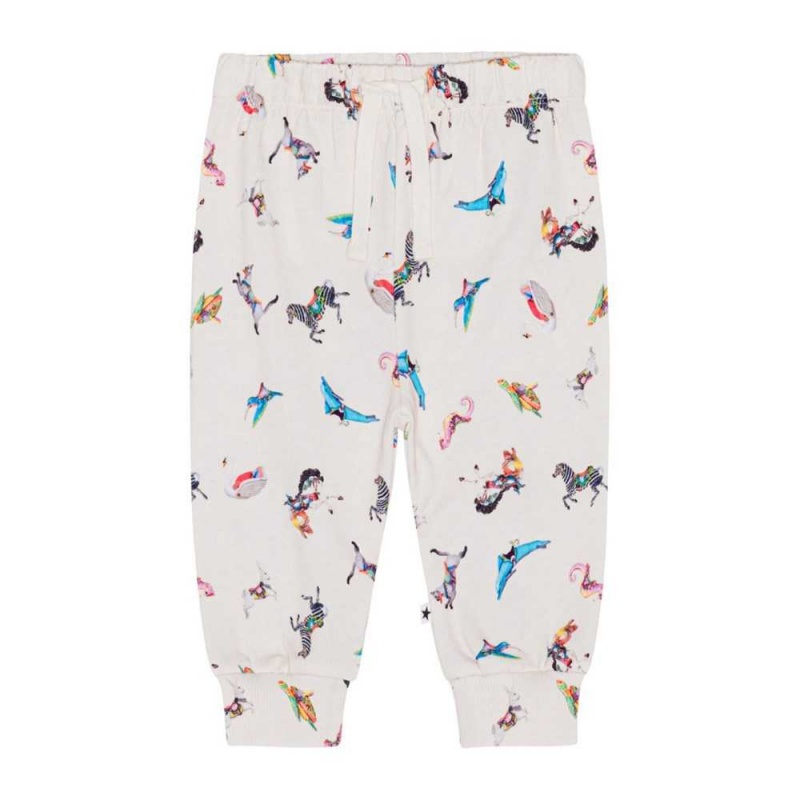 Carousel Mini Baby Girl Molo Simeon Pants Jeans | KSA001360