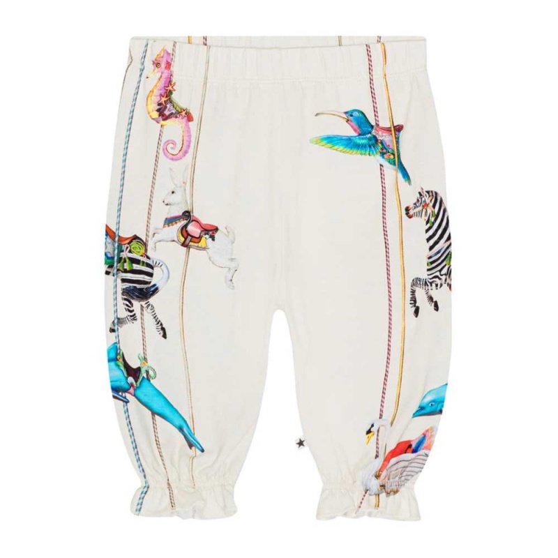 Carousel Pants Baby Girl Molo Selena Pants Jeans | KSA001361