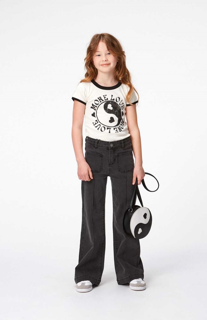 Charcoal Girls' Molo Adina Pants & Jeans | KSA000362