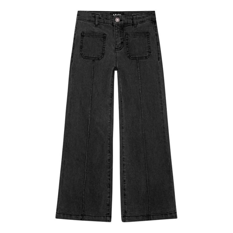 Charcoal Girls\' Molo Adina Pants & Jeans | KSA000362